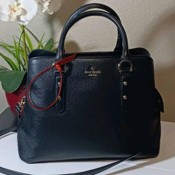 KATE SPADE "Larchmont Avenue Evangelie" Cross Body Satchel Bag - Picture 16 of 16